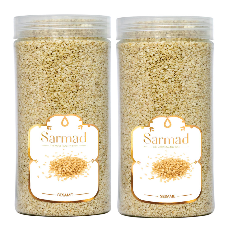 کنجد ممتاز سرمد - 450 گرم بسته 2 عددی