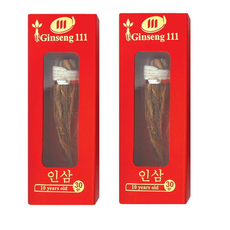 جنسینگ قرمز تک شاخه - 30 گرم بسته دو عددی