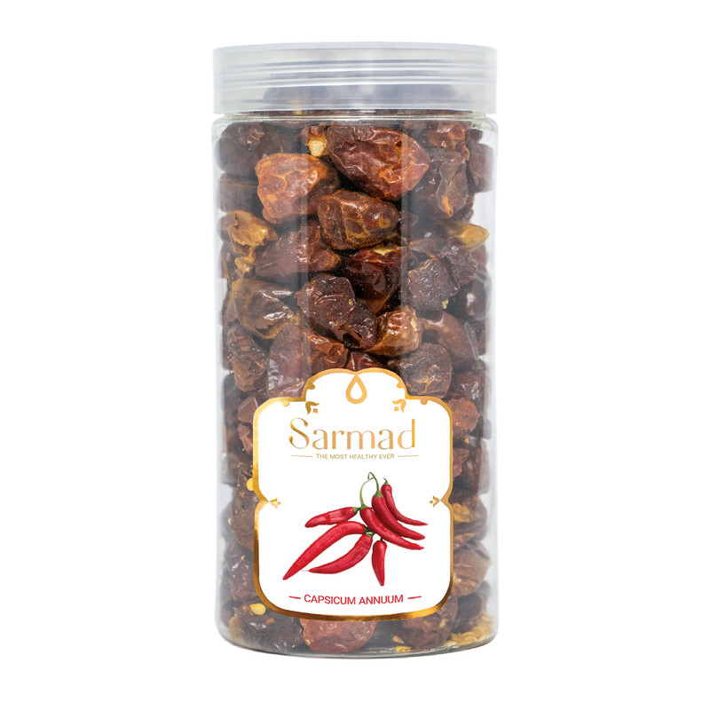 فلفل قرمز عنابی ممتاز سرمد - 140 گرم